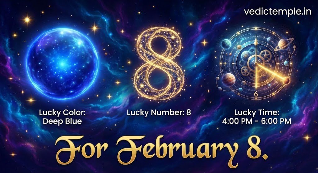 Unlock Your Sunday Success: Lucky Color, Number & Time for February 8, 2026.