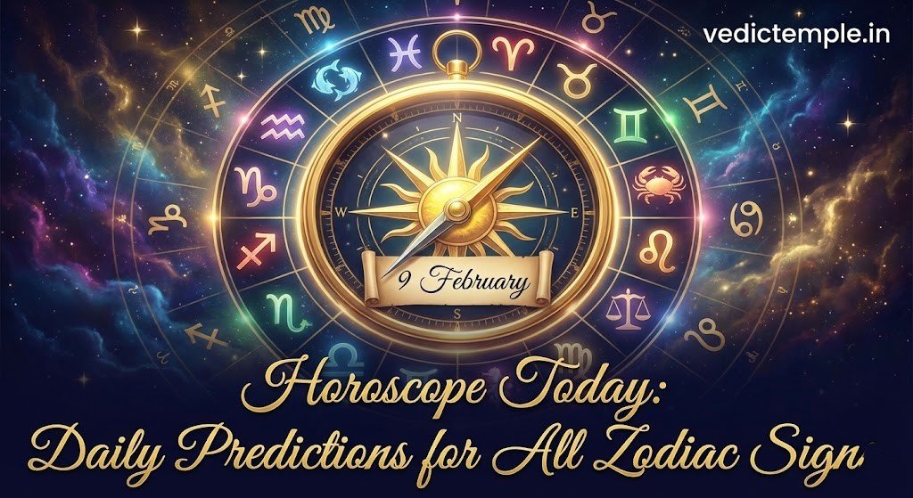 Horoscope Today: Daily Predictions for All Zodiac Signs (February 9, 2026).