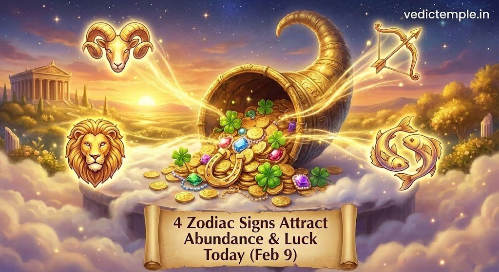 Abundance Unlocked: Scorpio, Cancer, Aries & Pisces Take the Lead Today.