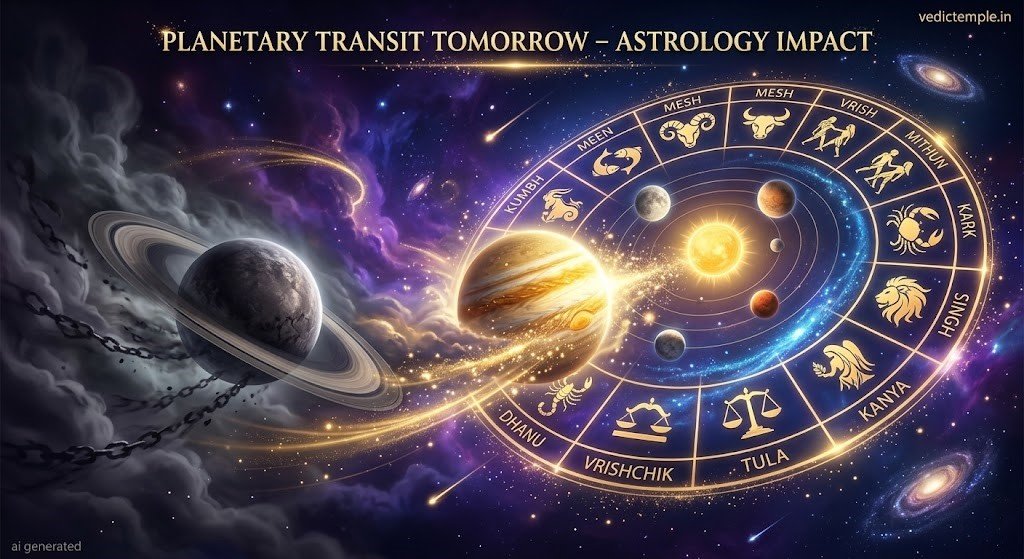 Planetary Transit Tomorrow: Astrology Impact on All Signs.