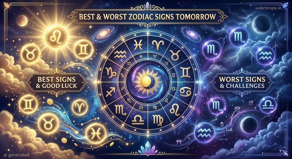 Best and Worst Zodiac Signs Tomorrow: 13 March Astrology.