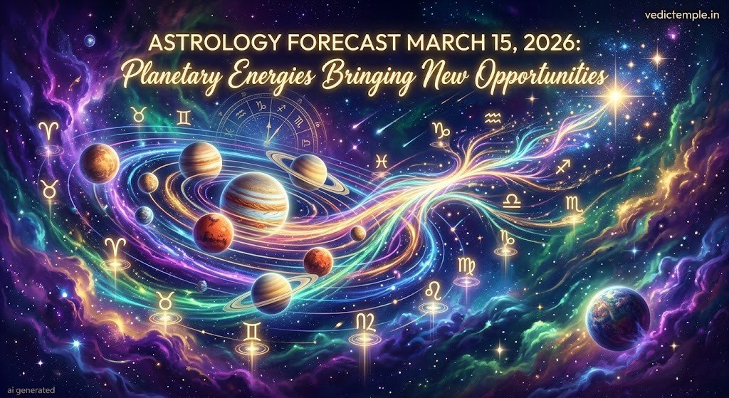 Daily Rashifal: Planetary Energies Bringing New Opportunities on March 15.