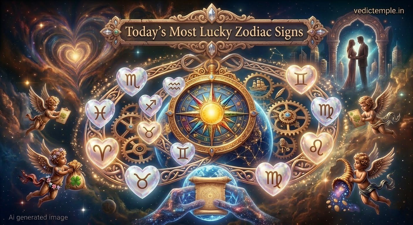 Daily Rashifal: Today’s Most Lucky Zodiac Signs for Success.