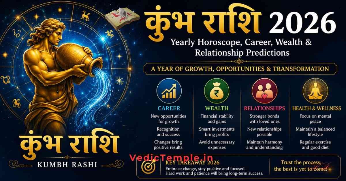 Kumbh Rashi 2026: Yearly Horoscope, Career, Wealth & Relationship Predictions