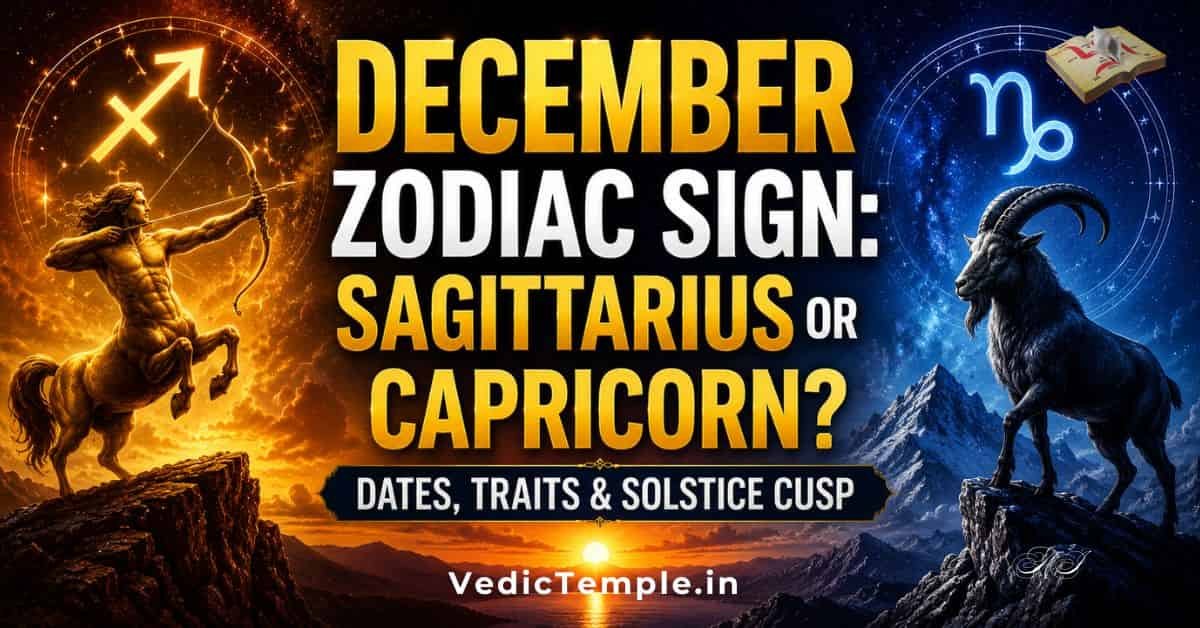 December Zodiac Sign: Sagittarius or Capricorn? Dates, Traits & Solstice Cusp