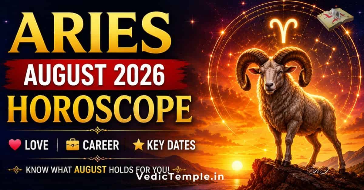 Aries August Horoscope: Love, Career & Key Dates