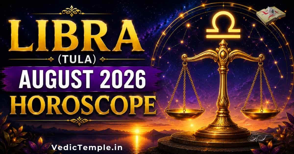 Libra (Tula) August Horoscope: Career, Love & Health Predictions