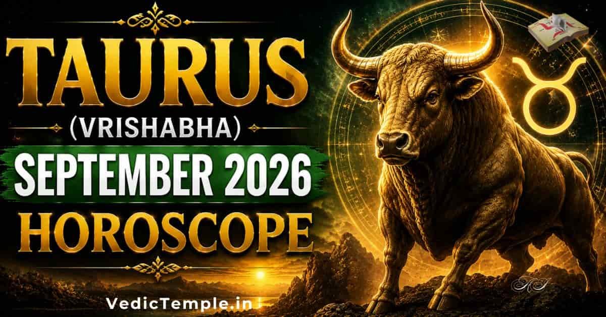Taurus (Vrishabha) September Horoscope: Career, Love & Money Predictions