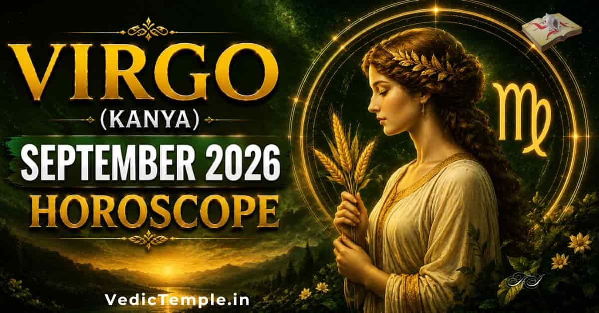 Virgo (Kanya) September Horoscope: Clarity, Money & Relationship Predictions