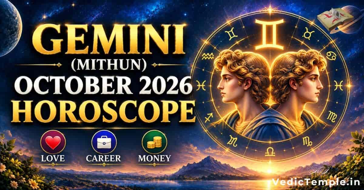 Gemini (Mithun) October Horoscope: Love, Career & Money