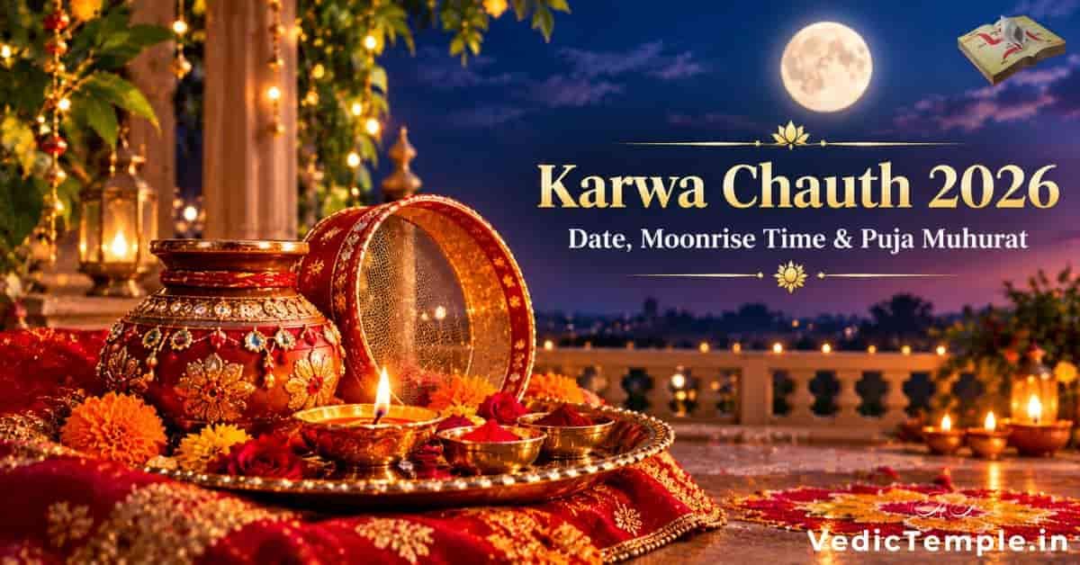 Karwa Chauth 2026: Date, Moonrise Time & Puja Muhurat
