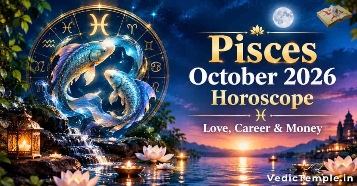 Pisces (Meen) October 2026 Horoscope: Love, Career & Money