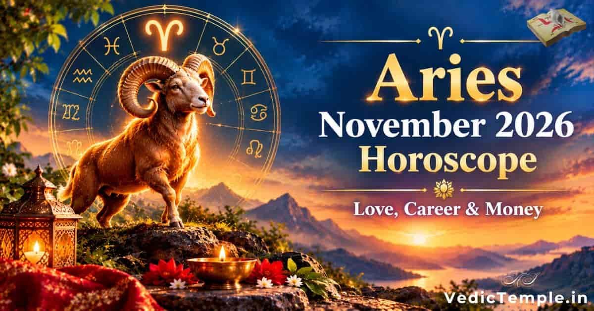 Aries (Mesha) November Horoscope: Love, Career & Money