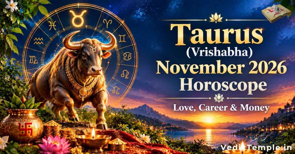 Taurus (Vrishabha) November Horoscope: Love, Career & Money