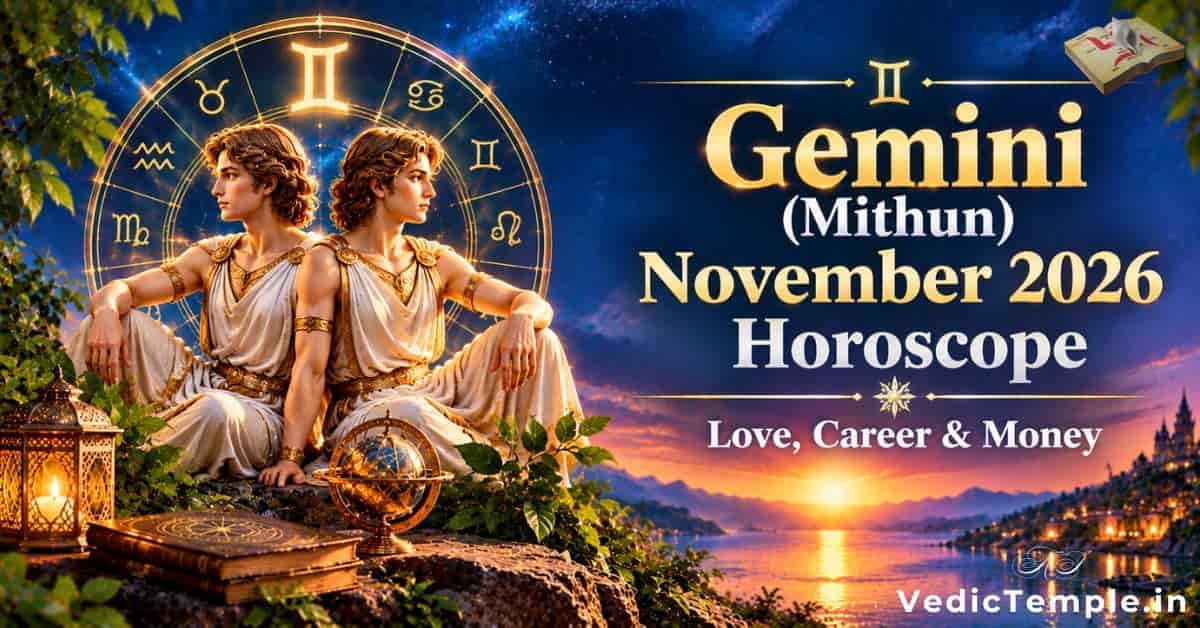 Gemini (Mithun) November Horoscope: Love, Career & Money
