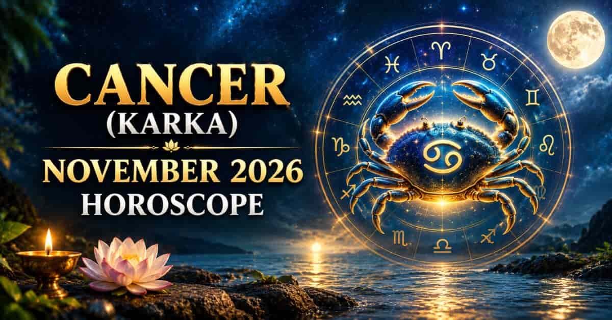 Cancer November Horoscope: Love, Career & Money