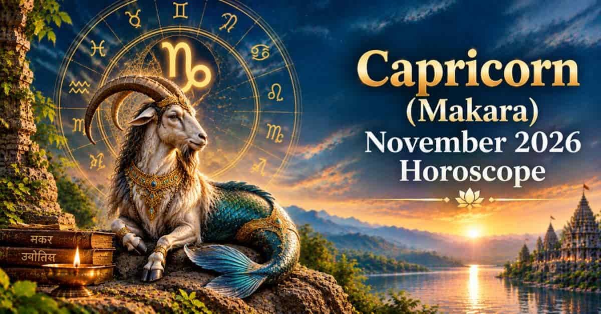 Capricorn (Makara) November Horoscope: Love, Career & Money