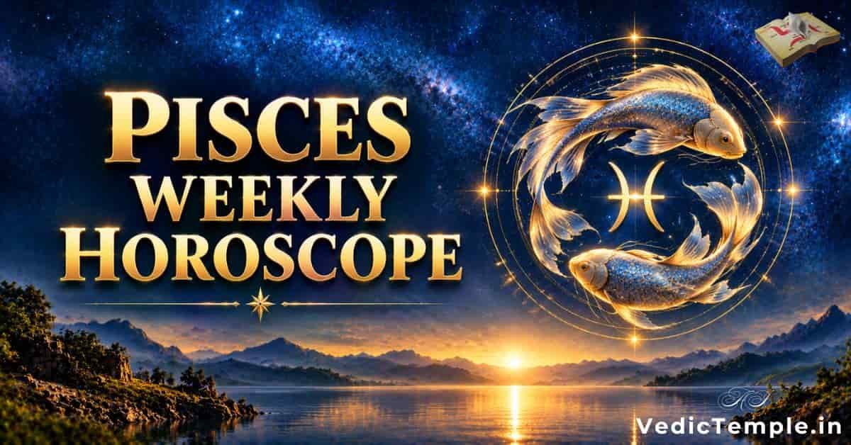 Pisces Weekly Horoscope, October 26–November 1, 2026