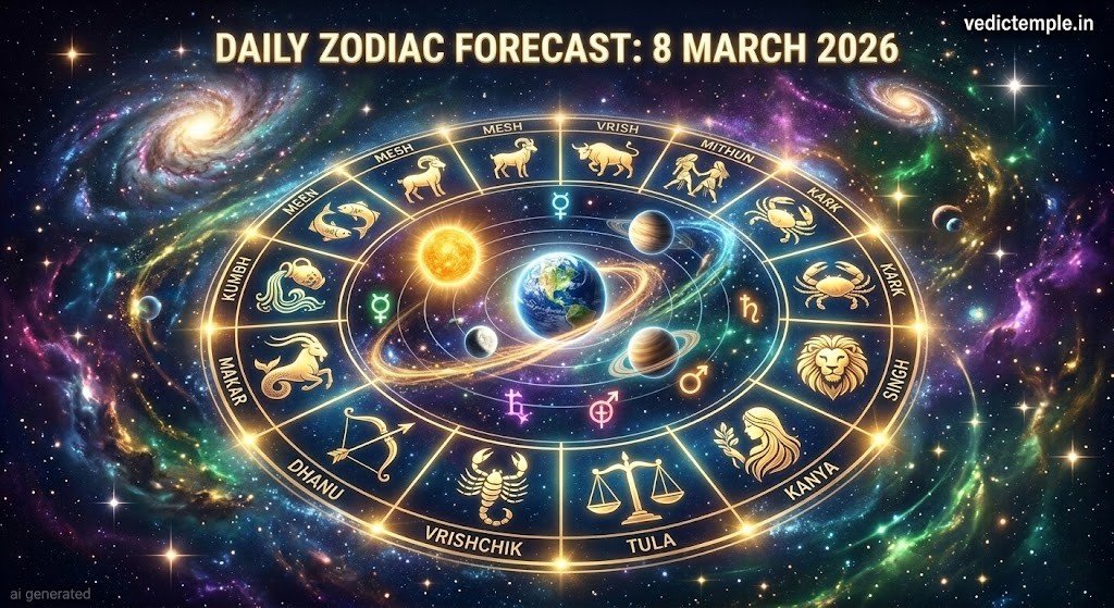 Today Rashifal 8 March 2026.