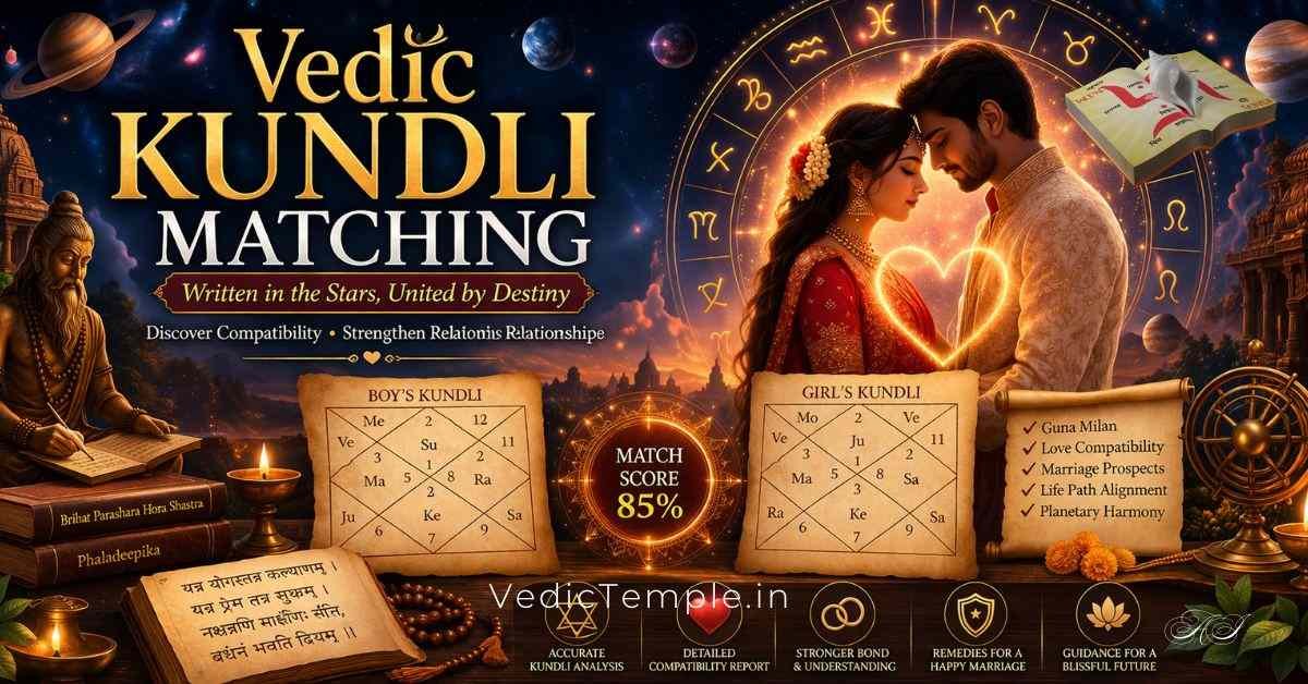 Vedic Kundli Matching: Complete Guide to Horoscope Matching for Marriage
