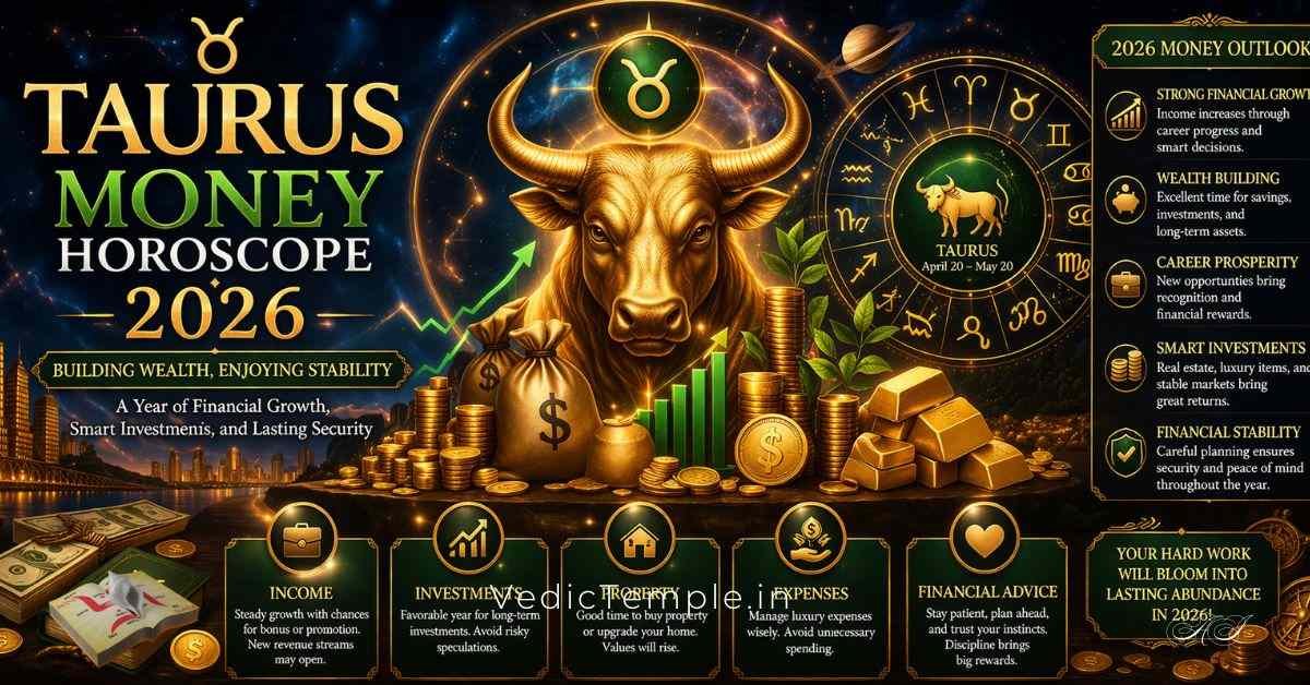 Taurus Money Horoscope 2026: Finance, Wealth & Investment Predictions