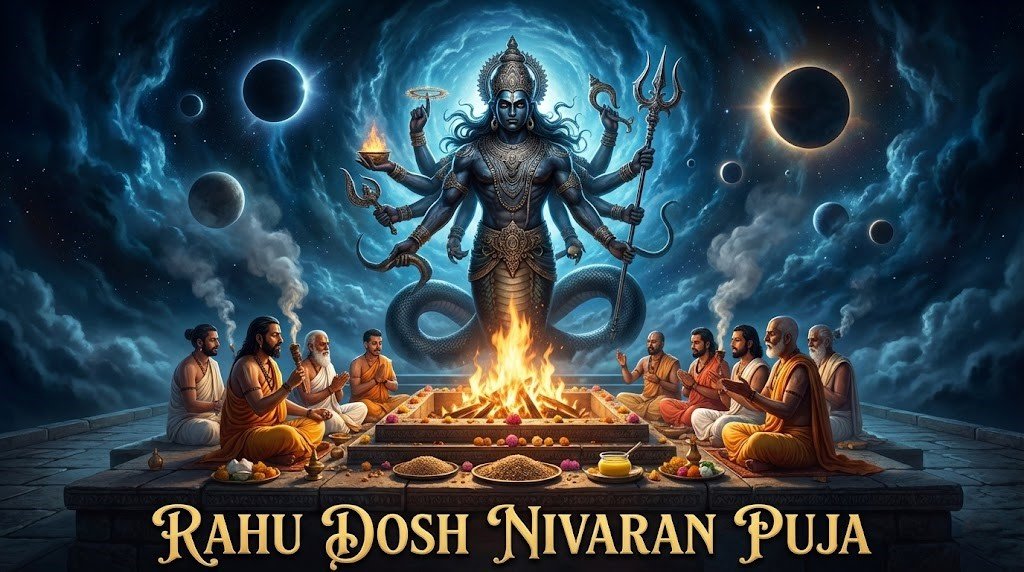 Divine Rahu Dosh Nivaran Puja & Homa.